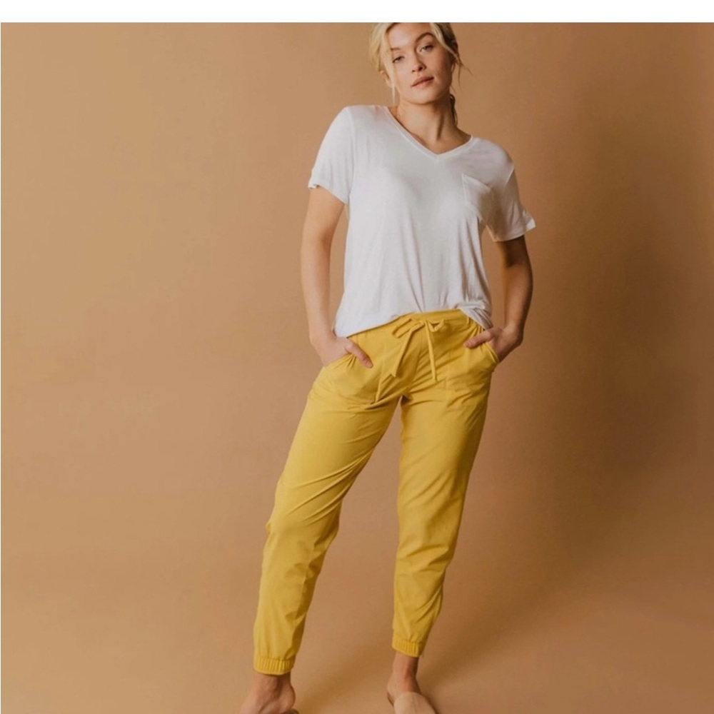 Albion Yellow Jetsetter Pants MP